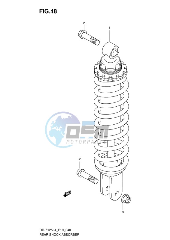 REAR SHOCK ABSORBER