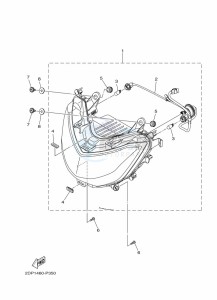 GPD150-A NMAX 150 (BV4D) drawing WINDSHIELD