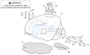 RSV 2 1000 drawing Fuel Tank