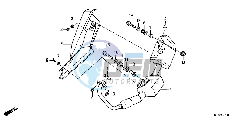 EXHAUST MUFFLER