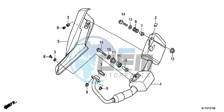 EXHAUST MUFFLER