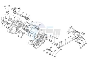 MITO EU2/EU3 125 drawing GEAR CHANGE MECHANISM