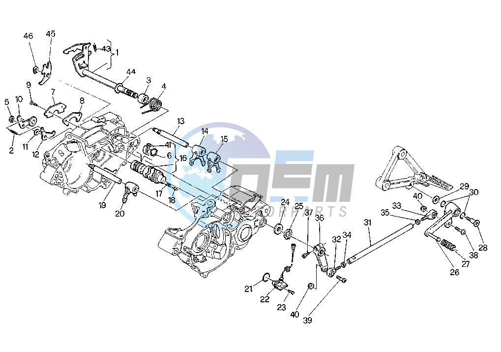 GEAR CHANGE MECHANISM