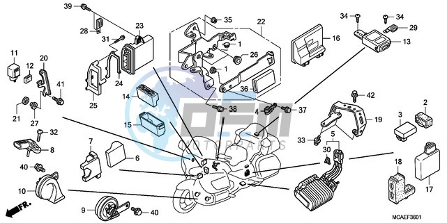 CONTROL UNIT (AIRBAG)