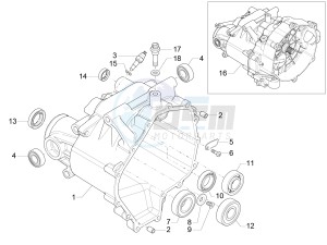 V7 II Stornello ABS 750 (USA) drawing Transmission cage