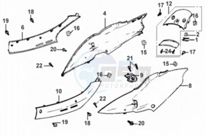 JET EURO X 50 drawing COWLING