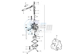 BW'S ORIGINAL EURO2 50 drawing CARBURETOR ITALY