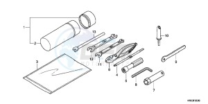 TRX500FPEC drawing TOOLS