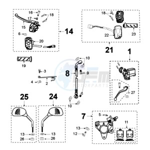 LUDIX 14 RLA ELEGANCE drawing BRAKE SYSTEM *JUAN*