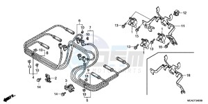 GL1800D GoldWing - GL1800-D UK - (E) drawing IGNITION COIL