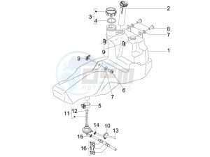 Stalker 50 Naked (UK) UK drawing Fuel Tank