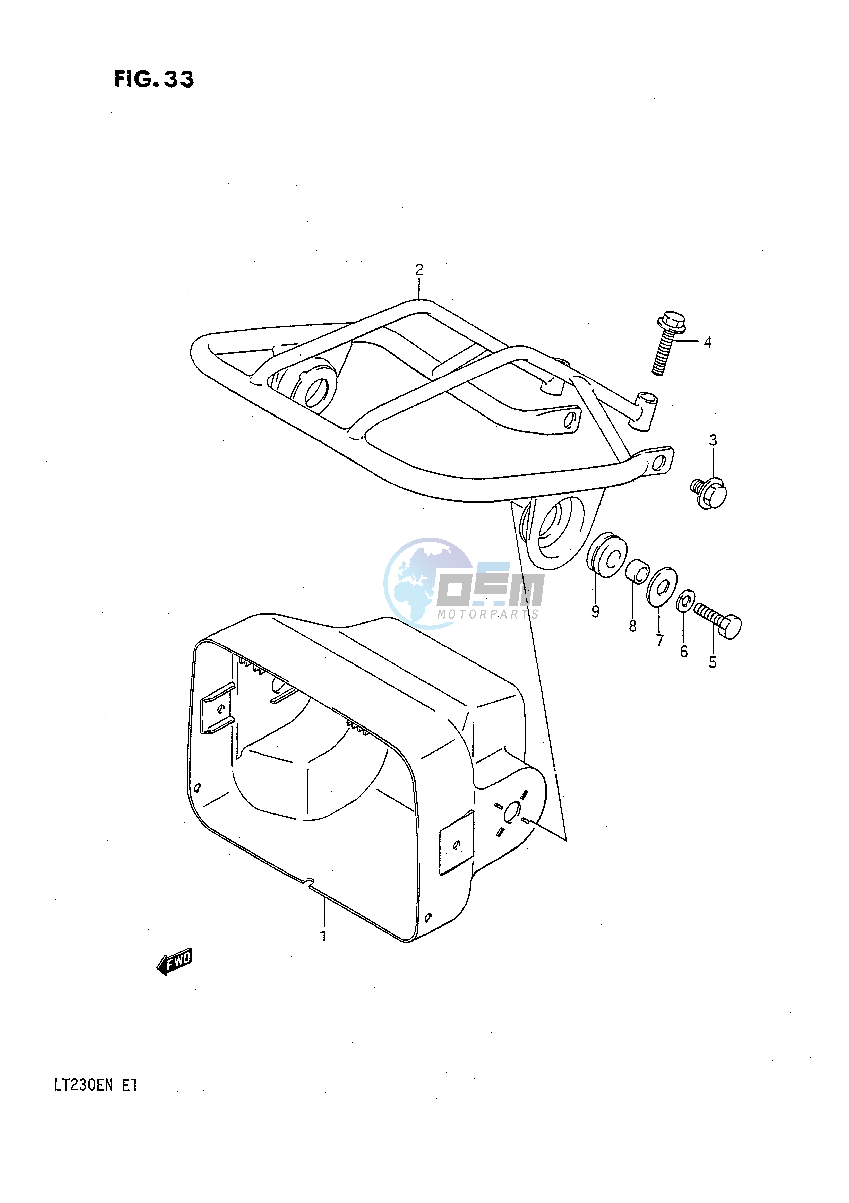 HEADLAMP HOUSING