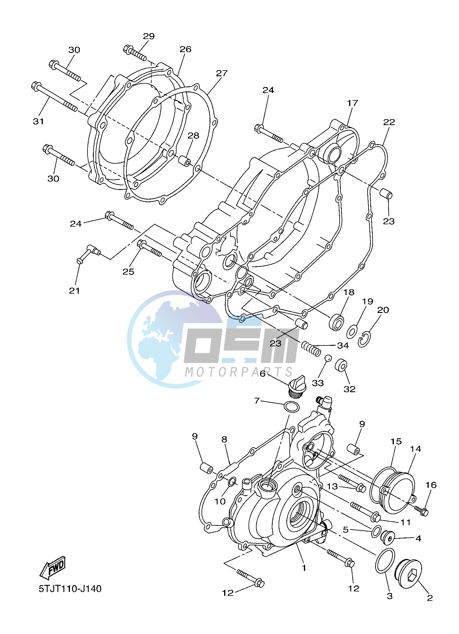 CRANKCASE COVER 1