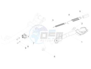 V7 III Stone 750 e4 (EMEA) drawing Central stand