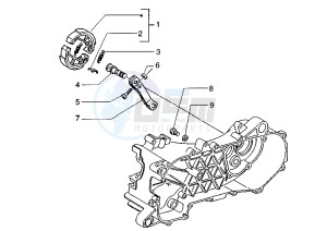 Zip 50 SP drawing Rear brake lever