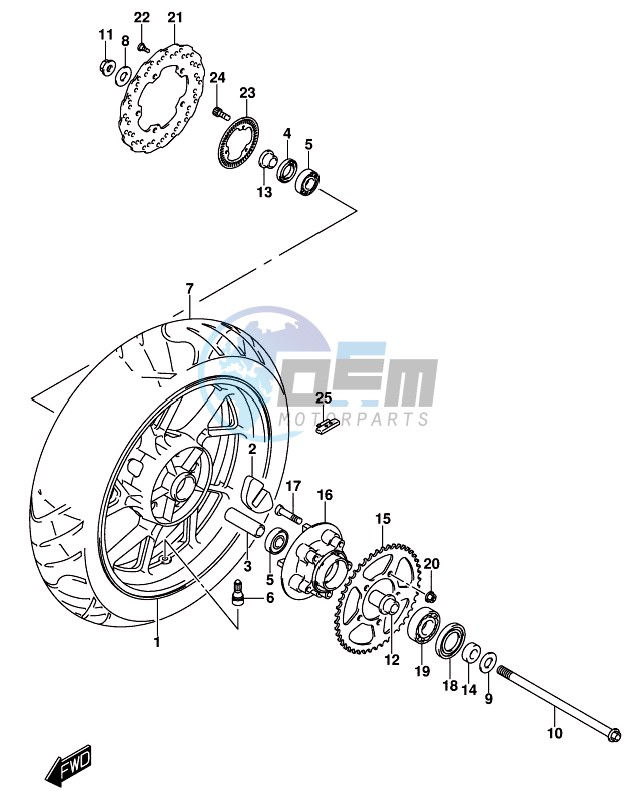 REAR WHEEL