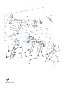 FZ1-N FZ1 (NAKED) 1000 (1EC6) drawing HEADLIGHT