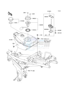 AN 112 D (D6F-D7F) D7F drawing FUEL TANK