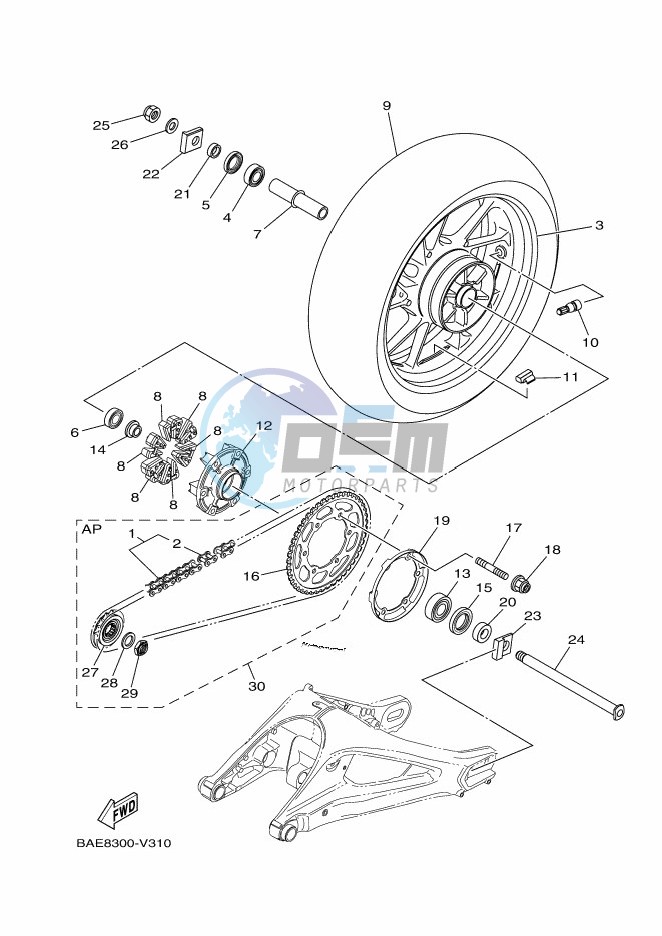 REAR WHEEL