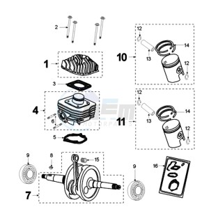 VIVA NUV drawing CRANKSHAFT