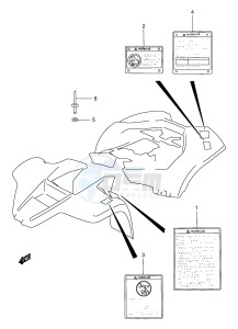 LT80 (P1) drawing LABEL (MODEL K2 K3)