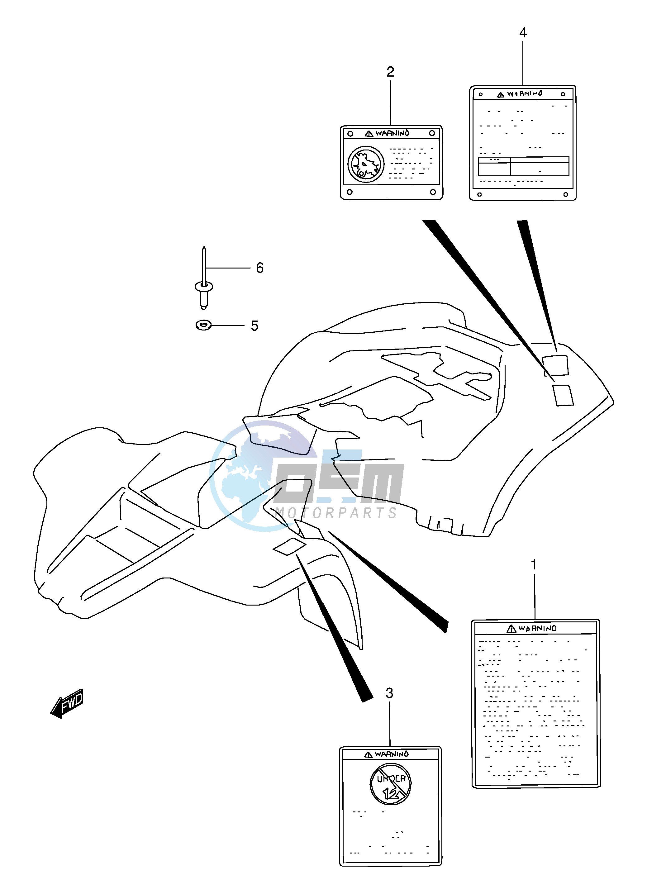 LABEL (MODEL K2 K3)