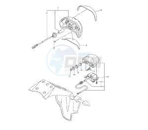 FZ8-SA 800 drawing TAILLIGHT