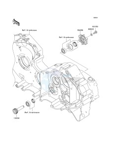 VN 2000 G [VULCAN 2000] (8F-9F) 0G9F drawing WATER PUMP