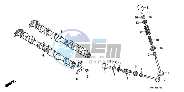 CAMSHAFT/VALVE