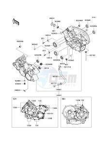 KSV 700 B [KFX 700] (B6F-B9F) B7F drawing CRANKCASE