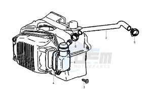 Fly 125 drawing Oil drain valve