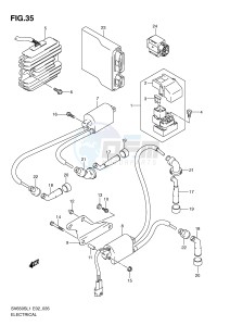 SV650S (E2) drawing ELECTRICAL (SV650SL1 E24)