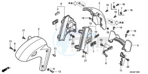 GL18009 Europe Direct - (ED) drawing FRONT FENDER