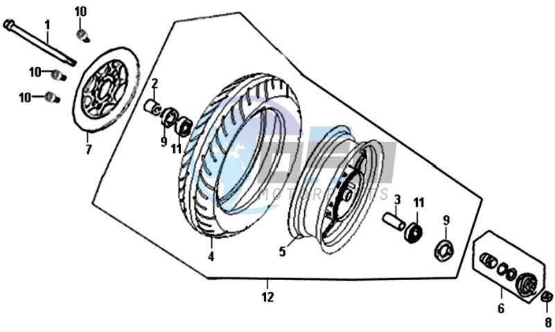 FRONT WHEEL