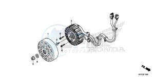 SH125G SH125S UK - (E) drawing A.C.G. STARTER