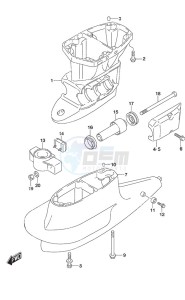 DF 50A drawing Drive Shaft Housing High Thrust