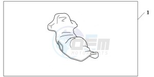 GL18009 Australia - (U) drawing SEAT COVER