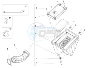 RS 125 Replica E4 ABS (APAC) drawing Air box