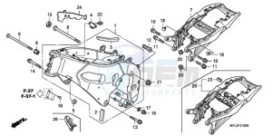 CBR1000RA9 Europe Direct - (ED / ABS) drawing FRAME BODY