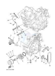 YXR700F YXR7FSPB RHINO 700 SPORTS EDITION (1RB9 1RBA 1RBB) drawing OIL PUMP