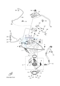 CZD300-A X-MAX 300 (BY31 BY31 BY31 BY31 BY31) drawing FUEL TANK