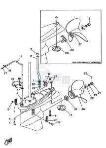 L130BETO drawing PROPELLER-HOUSING-AND-TRANSMISSION