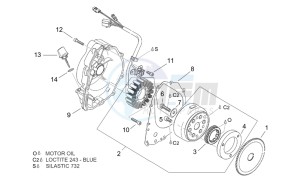 Leonardo 125-150 drawing Ignition unit