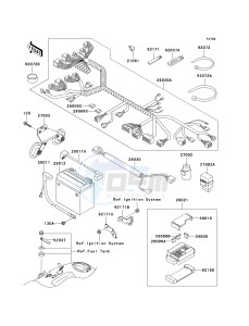 VN 1500 B [VULCAN 88 SE] (B1-B3) N8F drawing CHASSIS ELECTRICAL EQUIPMENT