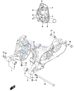 LT-Z90 drawing CRANKCASE