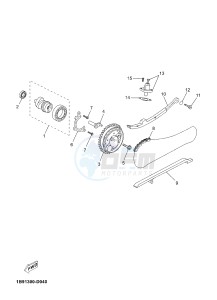 X-MAX125 XMAX 125 EVOLIS 125 (2ABF) drawing CAMSHAFT & CHAIN