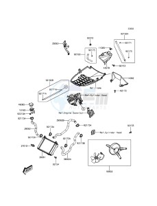 J125 SC125AGF XX (EU ME A(FRICA) drawing Radiator