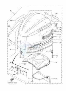 LF300XCA drawing FAIRING-UPPER