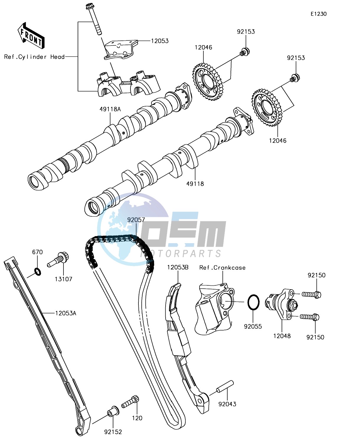 Camshaft(s)/Tensioner