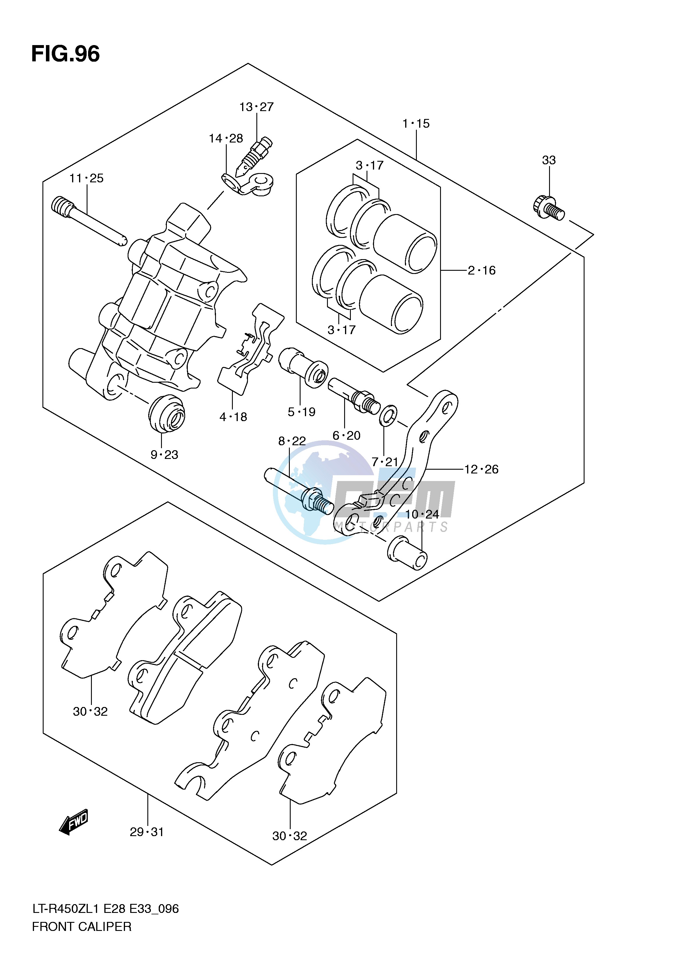 FRONT CALIPER